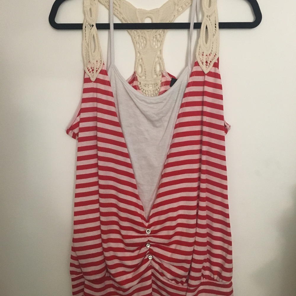 NWOT Built in top and vest